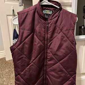 Shyanne maroon vest